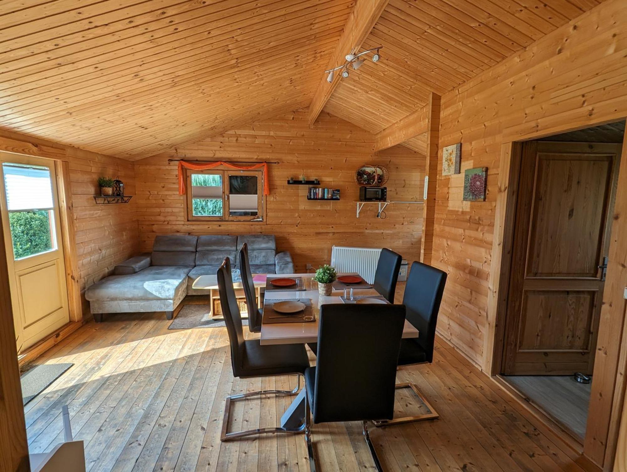 Blockhaeuser An Der Mueritz Ludorf Exterior foto