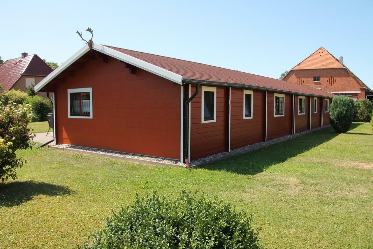 Blockhaeuser An Der Mueritz Ludorf Exterior foto
